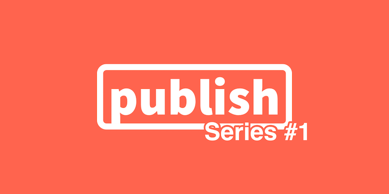 Publish logo indicating Publish series number 1